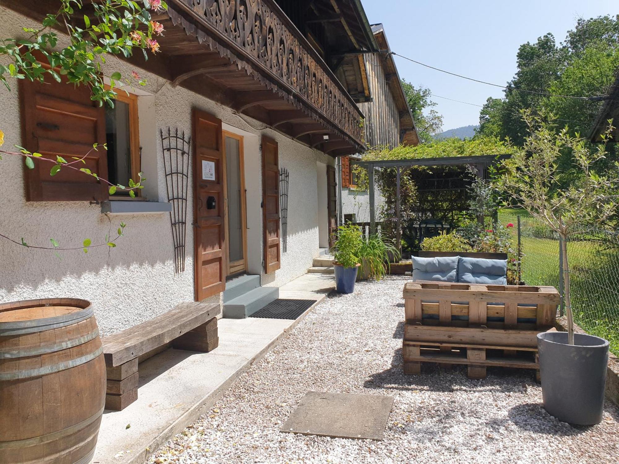 Le Chalet Du Biot Le Biot Exterior foto